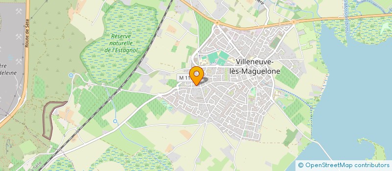 localisation de l'entreprise DENSILINE  VILLENEUVE-LES-MAGUELONE