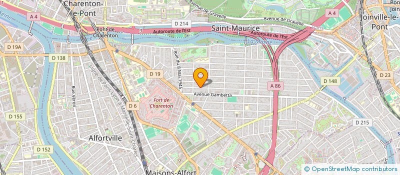 localisation de l'entreprise DENSIT 94  MAISONS-ALFORT