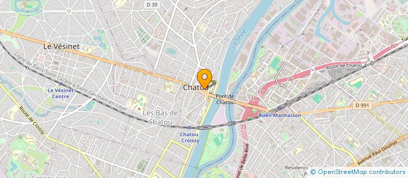 localisation de l'entreprise DENSKA FRANCE  CHATOU