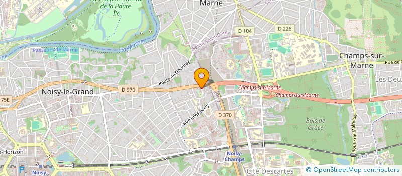 localisation de l'entreprise DENSY SERVICES à NOISY-LE-GRAND