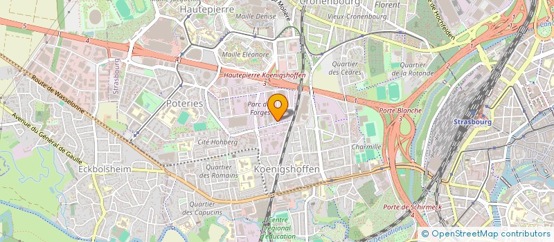 localisation de l'entreprise DENT EFFIENCY SAS à STRASBOURG