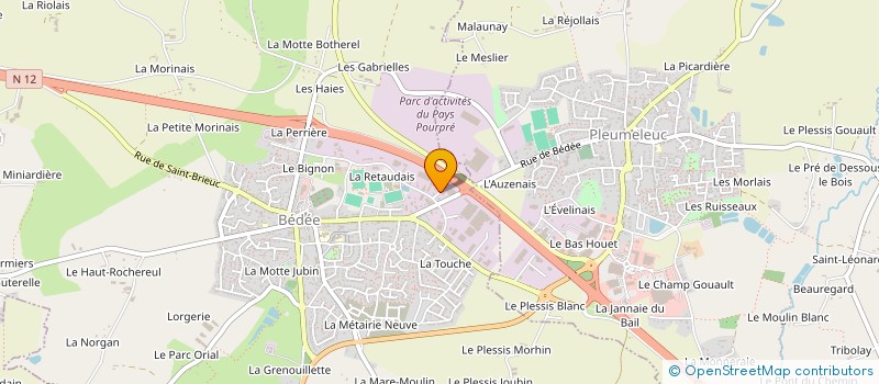 localisation de l'entreprise DENT'HERMANN  BEDEE