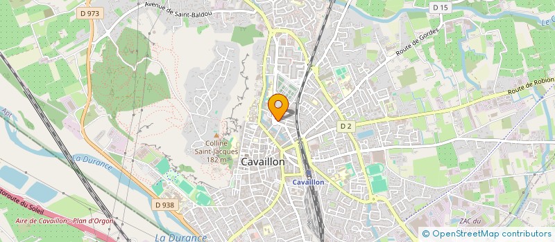 localisation de l'entreprise DENT'IN à CAVAILLON