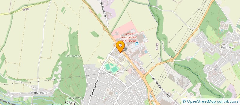 localisation de l'entreprise DENT'OSERAIE  OSNY