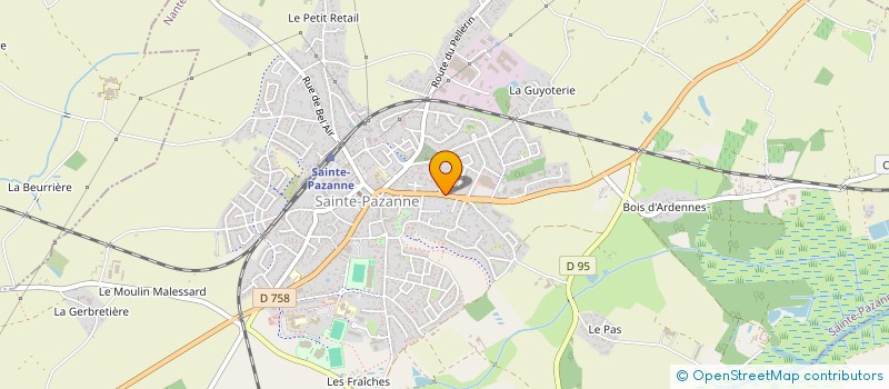 localisation de l'entreprise DENT'R à SAINTE-PAZANNE