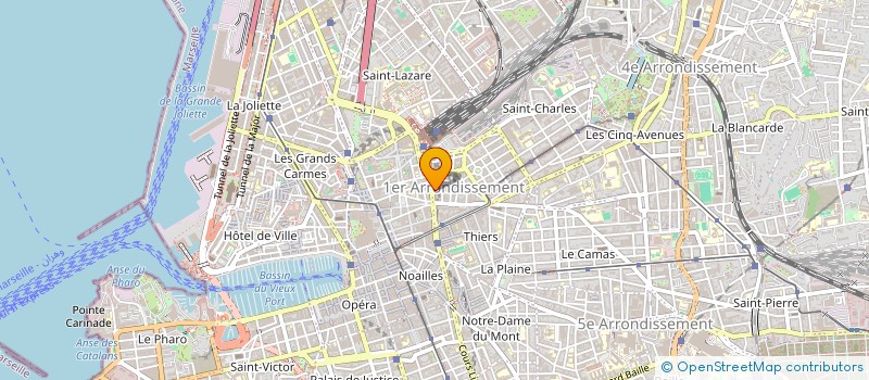 localisation de l'entreprise DENT SAINT-CHARLES à MARSEILLE