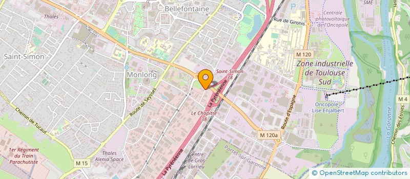 localisation de l'entreprise DENTA 3D à TOULOUSE