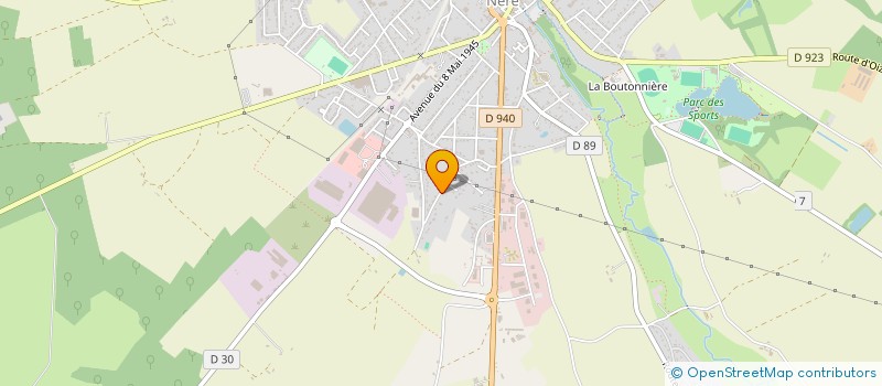 localisation de l'entreprise DENTA3  AUBIGNY-SUR-NERE