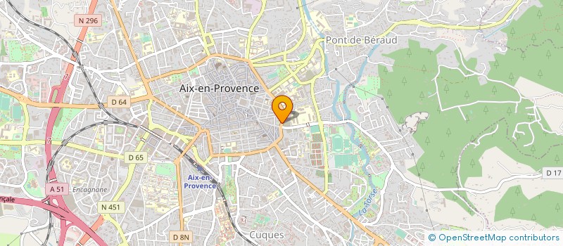 localisation de l'entreprise DENTAIRE CARNOT à AIX-EN-PROVENCE