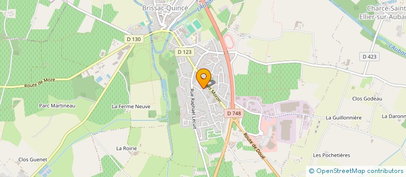 localisation de l'entreprise DENTAIRE CHAMBRETAULT  LES GARENNES SUR LOIRE