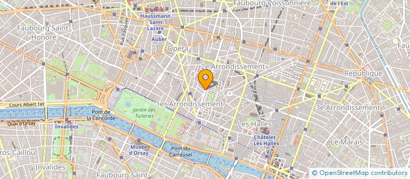 localisation de l'entreprise DENTAIRE CONSEIL à PARIS