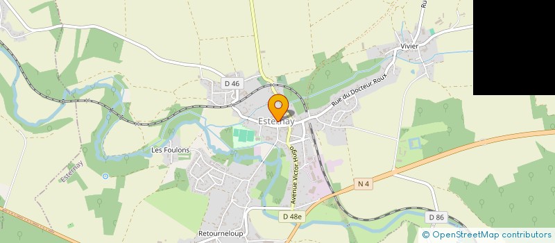 localisation de l'entreprise DENTAIRE DES DROITS DE L'HOMME  ESTERNAY