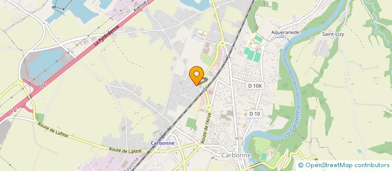 localisation de l'entreprise DENTAIRE DU VOLVESTRE à CARBONNE