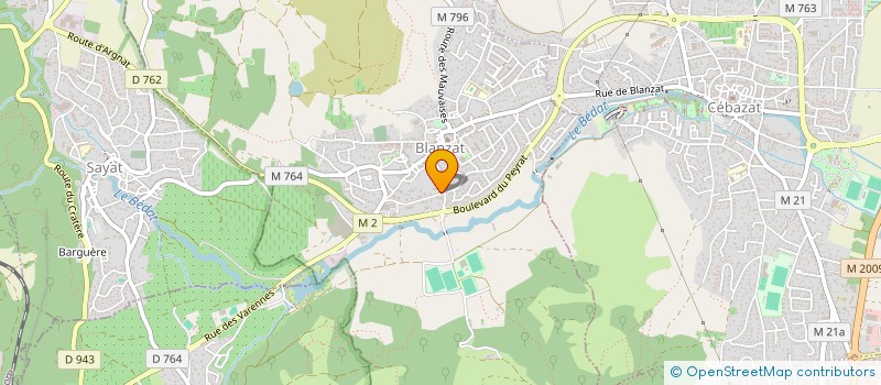 localisation de l'entreprise DENTAIRE MERCURE à BLANZAT