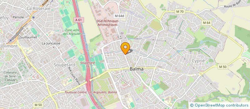 localisation de l'entreprise DENTAIRE SABAHI à BALMA