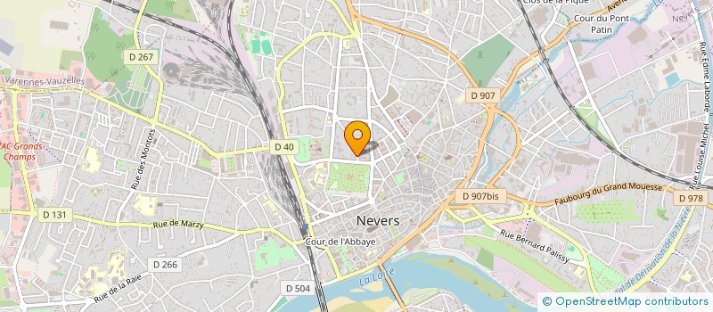 localisation de l'entreprise DENTAL ART à NEVERS