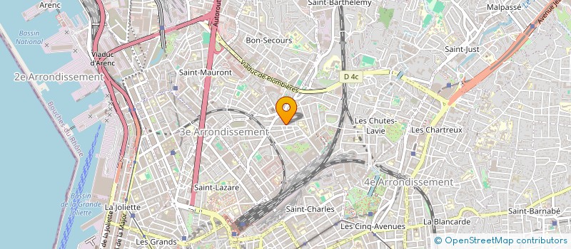 localisation de l'entreprise DENTAL BROTHERS à MARSEILLE