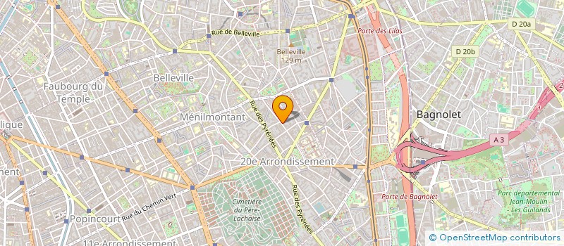 localisation de l'entreprise DENTAL BUNDU  PARIS