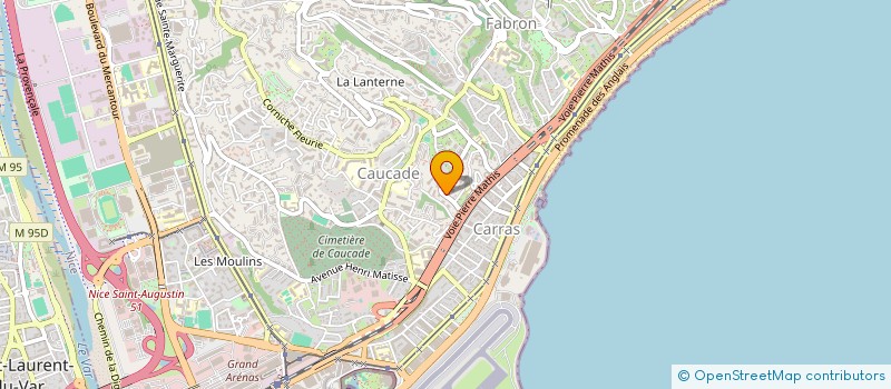 localisation de l'entreprise DENTAL COMPONENTS EUROPE à NICE