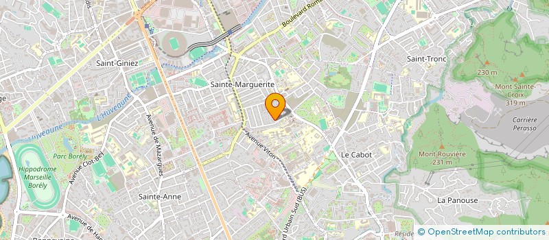 localisation de l'entreprise DENTAL CONSULTING à MARSEILLE