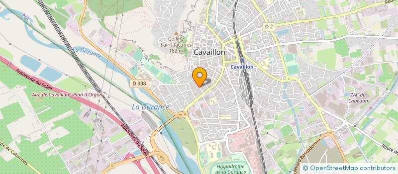 localisation de l'entreprise DENTAL CREATION à CAVAILLON