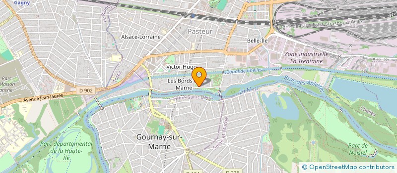 localisation de l'entreprise DENTAL DEPOT FRANCE  CHELLES