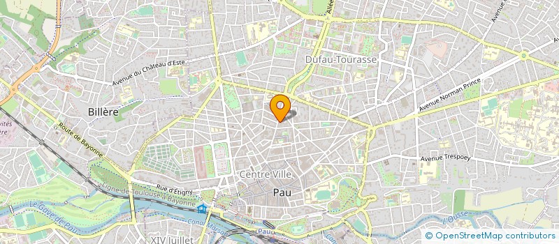 localisation de l'entreprise DENTAL DIGIT à PAU