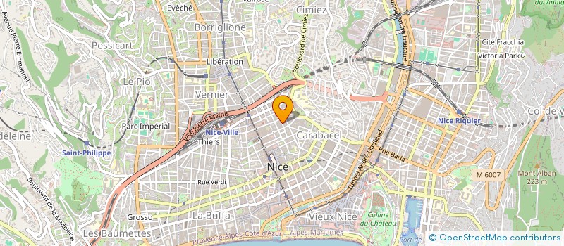 localisation de l'entreprise DENTAL DIOULLOM  NICE