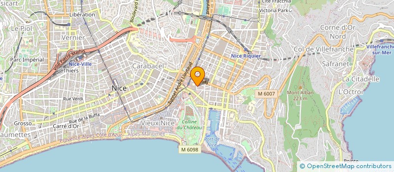 localisation de l'entreprise DENTAL FRANCE à NICE