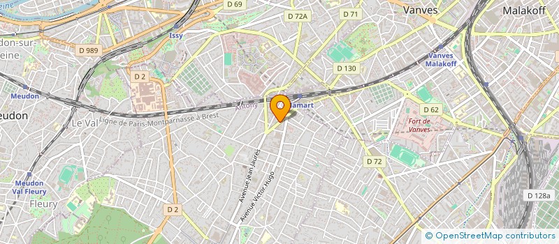 localisation de l'entreprise DENTAL HEALTH CONSULTING à CLAMART