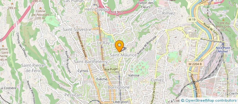 localisation de l'entreprise DENTAL LABO à NICE