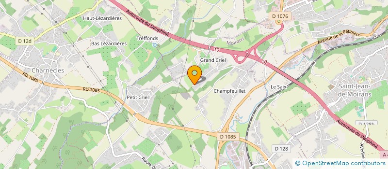 localisation de l'entreprise DENTAL MANAGEMENT CONSULTING GROUP  MOIRANS