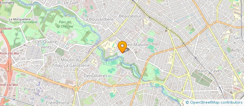 localisation de l'entreprise DENTAL NUMERIQUE à NANTES