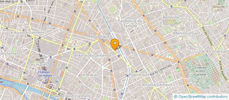 localisation de l'entreprise DENTAL PARK  PARIS