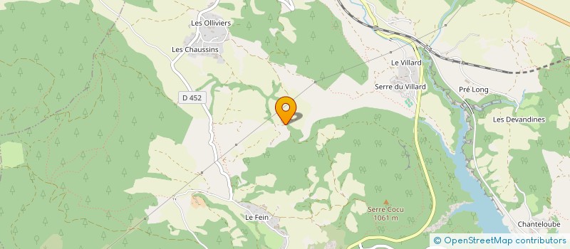 localisation de l'entreprise DENTAL PRE VERT à CHORGES