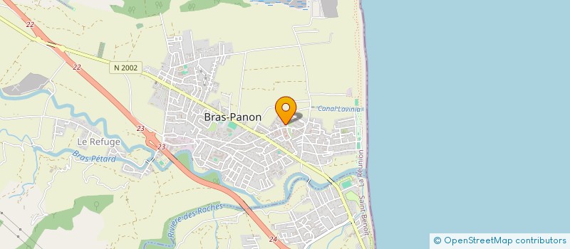 localisation de l'entreprise DENTAL SMILE  BRAS-PANON