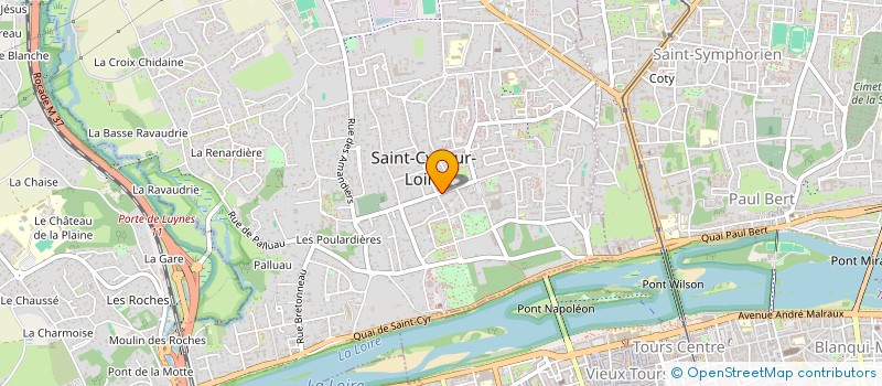 localisation de l'entreprise DENTAL SMILE  SAINT-CYR-SUR-LOIRE