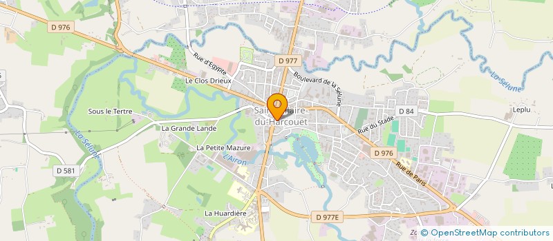 localisation de l'entreprise DENTAL TECHNIK  SAINT-HILAIRE-DU-HARCOUET