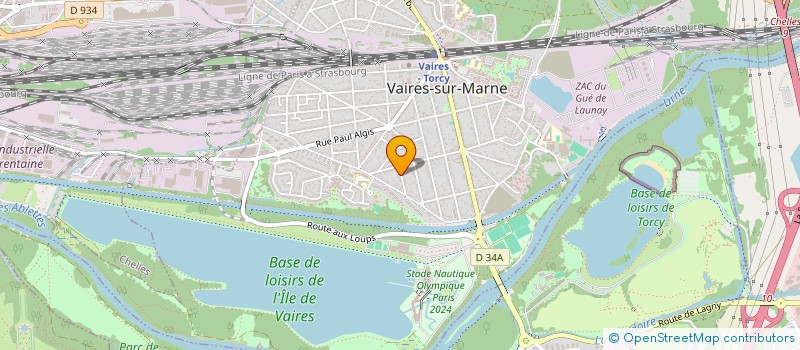 localisation de l'entreprise DENTAL WAVE BUSINESS  VAIRES-SUR-MARNE