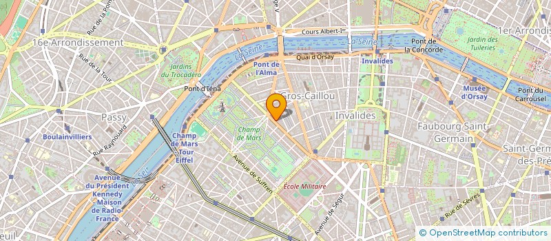 localisation de l'entreprise DENTAL7PARIS  PARIS