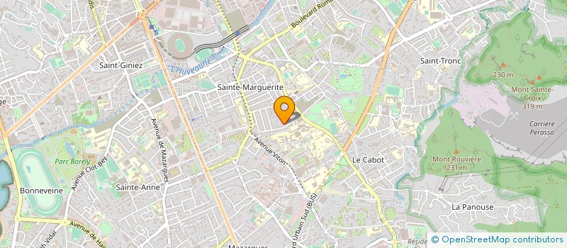 localisation de l'entreprise DENTALEF à MARSEILLE