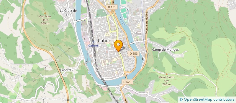 localisation de l'entreprise DENTALOT  CAHORS