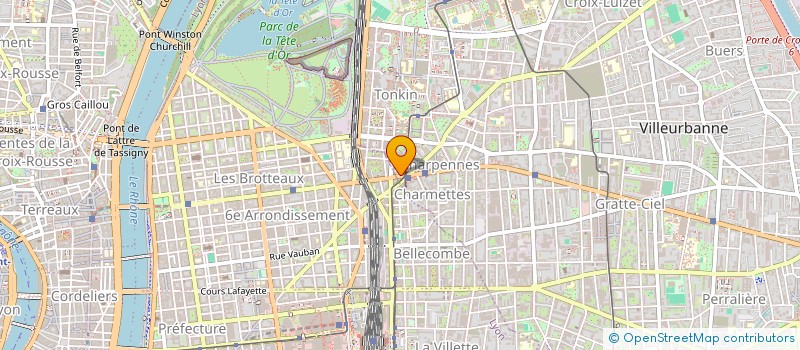 localisation de l'entreprise DENTALPHI  LYON