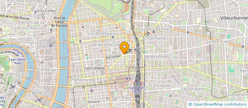 localisation de l'entreprise DENTALPHI ROOSEVELT  LYON