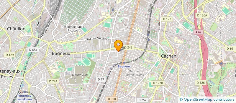 localisation de l'entreprise DENTAMIENS à FONTENAY-AUX-ROSES