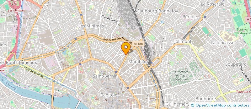 localisation de l'entreprise DENTAPHARM CONSEIL à TOULOUSE