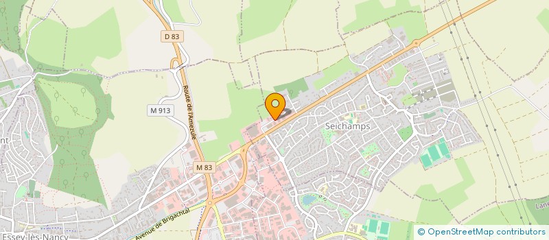 localisation de l'entreprise DENTARK SARL  SEICHAMPS