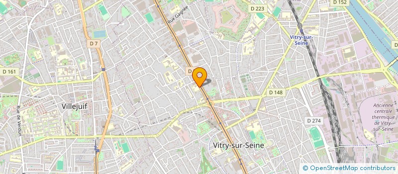 localisation de l'entreprise DENTATLANTE à VITRY-SUR-SEINE