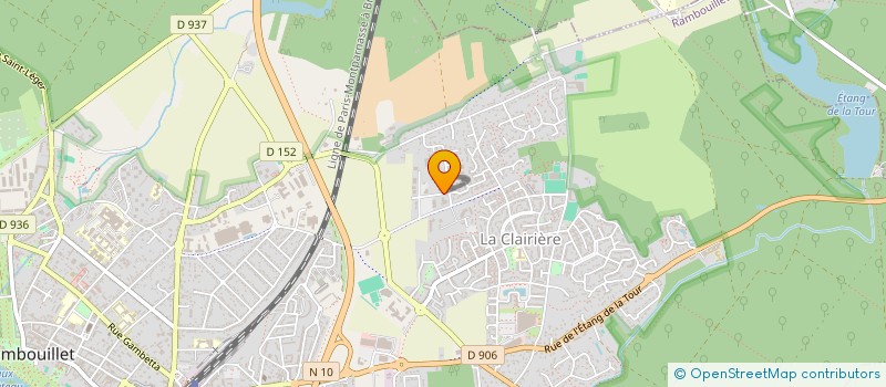 localisation de l'entreprise DENTELLA WEDDING à RAMBOUILLET