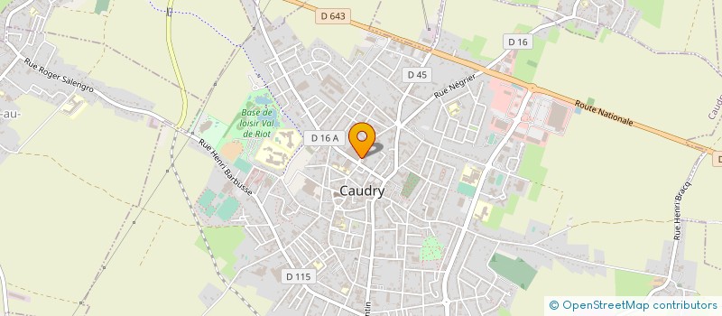 localisation de l'entreprise DENTELLE SOPHIE HALLETTE à CAUDRY